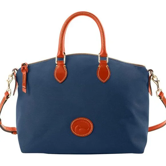 Dooney & Bourke Nylon Satchel - Navy - Picture 1 of 6